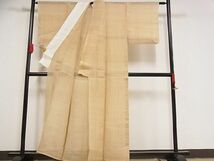 着物屋こころ■夏物　上布　着丈153cm　裄丈64cm　麻　逸品　未使用　B-ph5441_画像3