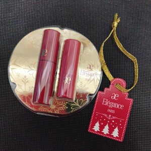 * limited goods * new goods elegance Elegance rouge shuperub12likido rouge 08 lipstick lip gloss 2 pcs set 