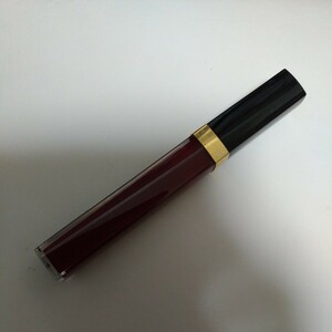 * popular color *CHANEL Chanel rouge here gloss 766 Cara k tail gloss red re drip lipstick 