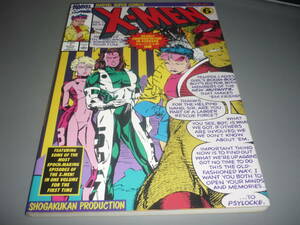 X-MEN ⑥（エックスーメン）ジェノーシャの死闘　MARVEL SUPER COMICS 小学館プロダクション　アメコミ日本語版/