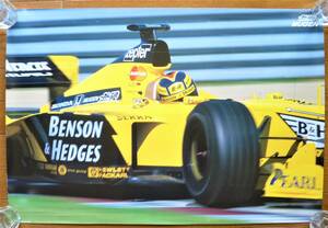 ポスター　1999年F1　ジョーダン199無限ホンダ　横フレンツェン