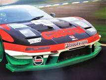 ポスター　1998年JGTC　ホンダ童夢無限NSX　中子修/道上龍 未使用　左右端に小さな傷有り_画像4