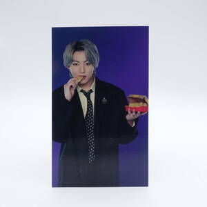 BTS×Mcdonald's John gk/ McDonald's collaboration card photo trading card /JUNG KOOK/ bulletproof boy . van tongue /11066