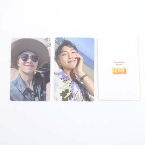 BTSnam Jun Butterla Kido ro/ message card photo trading card 3 pieces set /RMa-ru M / bulletproof boy . van tongue /11070