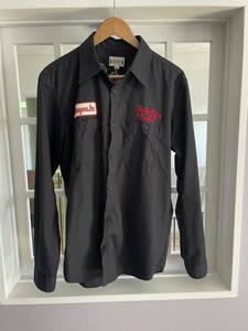  Wacko Maria badge embroidery work shirt XL