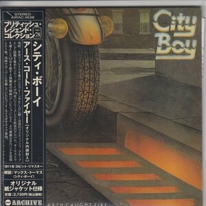 紙ジャケ CITY BOY / EARTH COUGHT FIRE（国内盤CD）