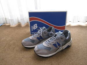 USEDキレイ NB new balance ニューバランス MRT580NC スニーカー シューズ US10.5D/28.5cm 色/GUNMETAL