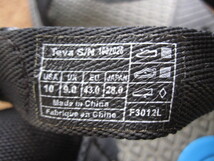 Teva テバ サンダル US10/28cm ブラック USEDキレイ キャンプ アウトドア_画像3