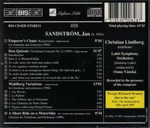 [トロンボーンCD] Christian Lindberg - Lindberg plays Sandstrom クリスチャン・リンドベルイ リンドバーグ・プレイズ・サンドストレム_画像2