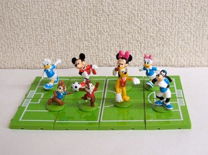 ◎コカ・コーラ ディズニーキャラクター サッカーフィギュア 全8種 2006 磁石　チップとデール有り　札幌市 豊平区