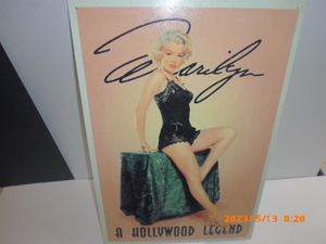 マリリン　モンロー　Marilyn Monroe 金属看板　Tin Sign １９９０年代のアメリカ製　A Hollywood Legend