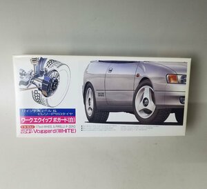 G999 FUJIMI フジミ 1/24 TYRE&WHEELWORK EQUIP Voggerd 白 ワーク エクイップ ボガード 白 ピレリー P-ZERO 未組立