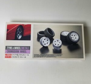 G979 FUJIMI フジミ TYRE&WHEEL (METAL) CROMODORA WHEEL メタル クロモドラ 未組立