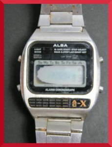 セイコー SEIKO アルバ ALBA デジタル Y446-4000 男性用 メンズ 腕時計 U907