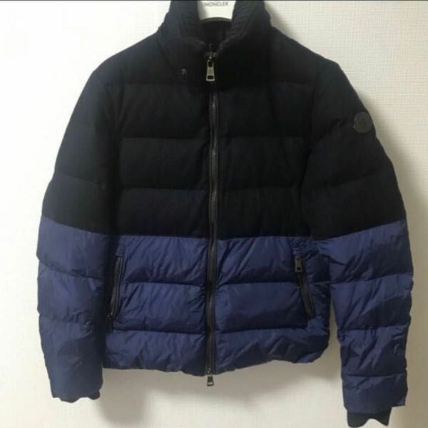 モンクレール MONCLER ダウンジャケット NOIR ノアール ダウン　バイカラー 