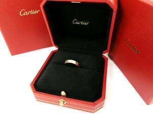本物税込カルティエ ラブリング【Cartier】K18WG