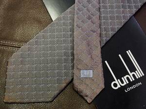 【在庫処分セール】5-8197ｚ◆【ｄunhill】ダンヒル【総ｄロゴ】ネクタイ◆