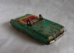 ◆ アンティーク　昭和レトロ　ブリキ　車　おもちゃ　　W-1973