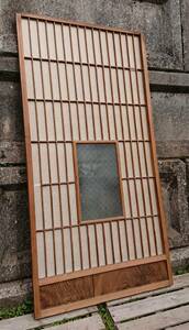  античный фусума раздвижные двери shoji Showa Retro старый дом в японском стиле двери старый ..DIY получение W-1870