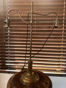 10s 20s antique fea Lee z in dust real desk light lamp Vintage oc white Benjamin Japan color 