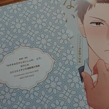 2店舗特典付!!極美品☆わがまま王子とないしょの、/文川じみ/BL 漫画/アニメイト特典/コミコミ特典 リーフレット☆_画像6