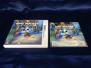  used A* Disney e pick Mickey : Mickey. .... adventure * Nintendo 3DS soft 