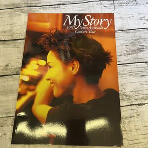 k729 コンサートパンフ/松田聖子「My Story / 1997 Concert Tour」