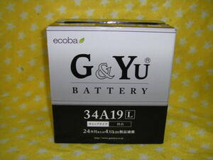 G&Yu eko ba series ecoba 34A19L battery ( 26A19L 28A19L 30A19L. same size . height capacity goods )