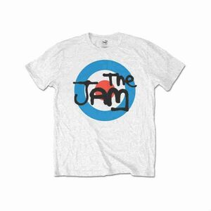 The Jam バンドTシャツ ザ・ジャム Spray Target Logo WHITE M