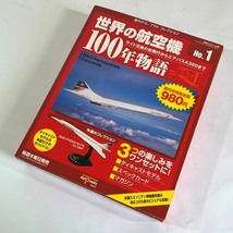 B●2727●最終売切 未使用 delprado Japan 週刊 デルプラドコレクション 世界の航空機 100年物語 №1 BAC アエロスパシアル コンコルド_画像1