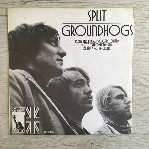 GROUNDHOGS SPLIT イタリア盤