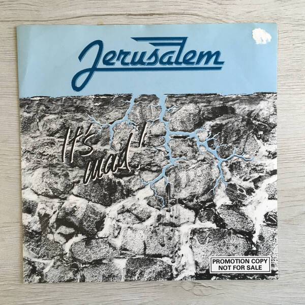 JERUSALEM IT'S MAD PROMO スウェーデン盤