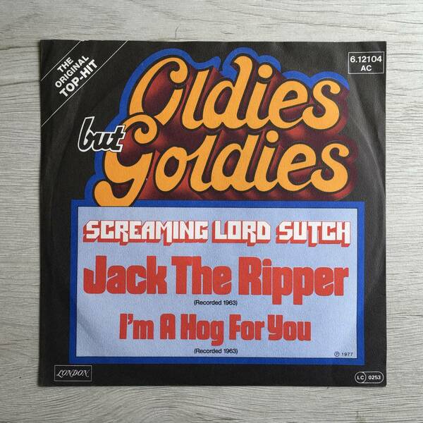 SCREAMING LORD SUTCH JACK THE RIPPER ドイツ盤