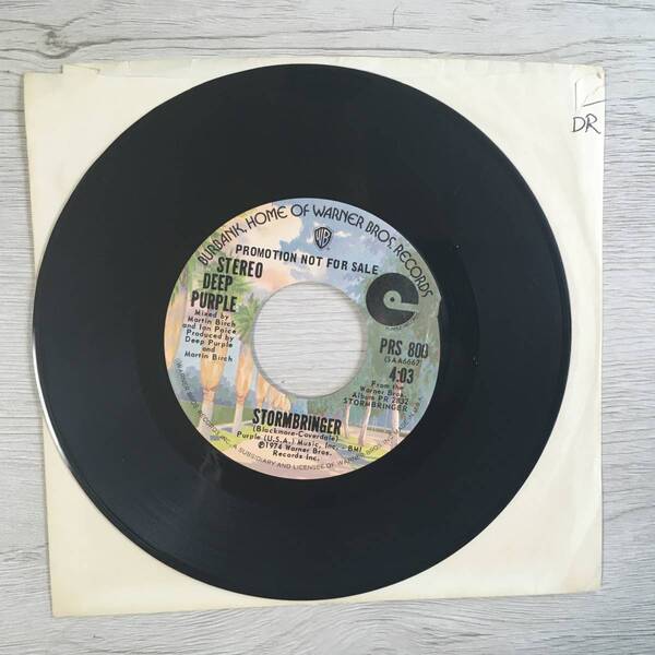 DEEP PURPLE STORMBRINGER US盤 PROMO JUKEBOX STRIP