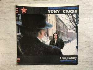 TONY CAREY A FINE FINE DAY US record EX.RAINBOW