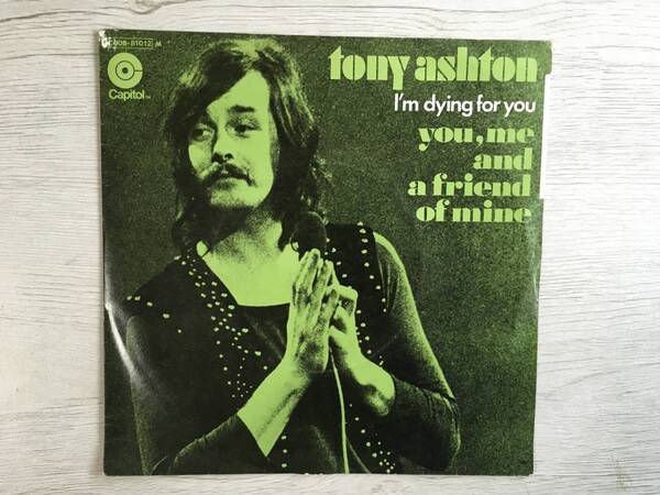 TONY ASHTON I'M DYING FOR YOU フランス盤 JON LORD