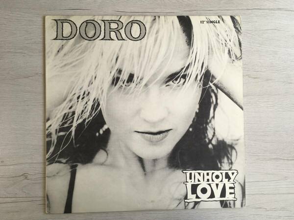 DORO UNHOLY LOVE US盤　PROMO