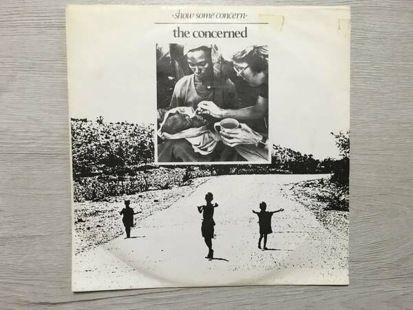 THE CONCERNED SHOW SOME CONCERN アイルランド盤　PS あり。