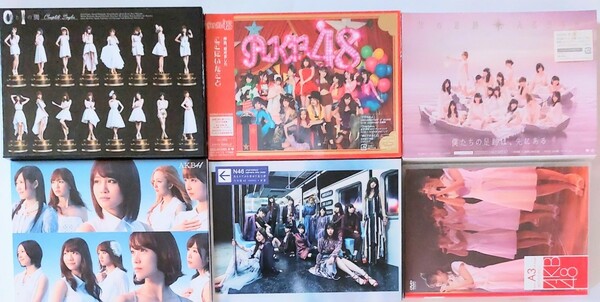 匿名配送 送料無料 AKB48 乃木坂46　DVD 6枚セット