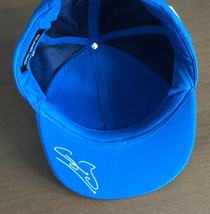 McLaren Honda キャップ Jenson Button 青 バトンMOTOR SPORT 刺繍 LION エンボス CAP F1 カー レース 車 好きに も マクラーレン ホンダ _画像5