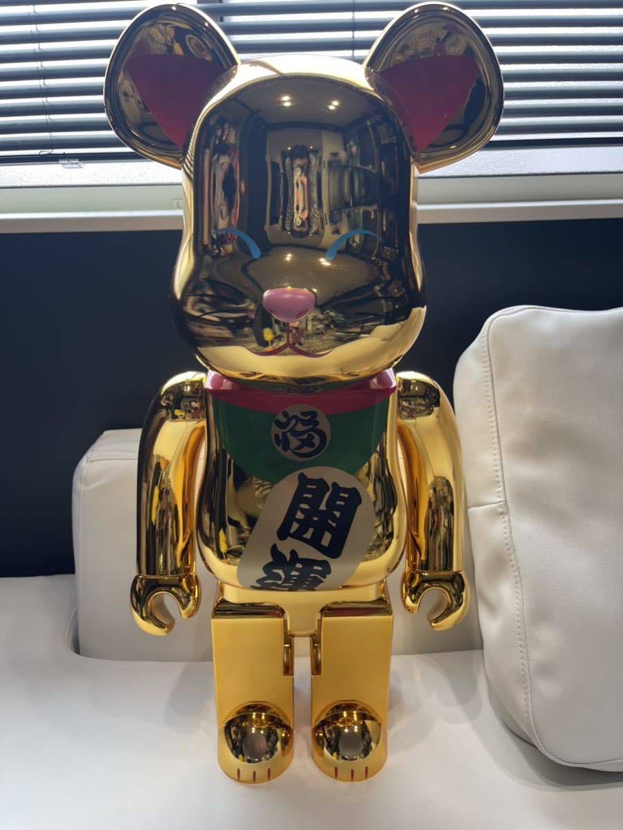 Yahoo!オークション -「be@rbrick 招き猫 金メッキ 1000%」の落札相場