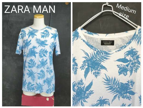 ★送料無料★ ZARA MAN ザラ Ｔシャツ グラデーションカラー Medium