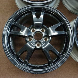 A-24 トヨタ ３０プリウス 純正 （黒） 15×6J ET45 PCD100 5H 4本 人気商品 ＴＯＹＯＴＡ カルディナ ウィッシュ 等に是非 ！の画像3