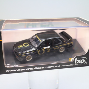 【新品】京商 1/43 ixo BMW M3 No3 JIM RICHARDS WINNER 1987 豪州ツーリングカーチャンピオンシップ(限定768台) 【AR0601】の画像1