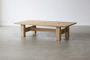 リビングテーブル 130 おしゃれ 北欧 チーク材 無垢材 幅130 奥行70 シンプル ナチュラル 木製 天然木