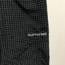 【supreme シュプリーム】Support Unit Nylon Pants カーゴパンツ34 ナイロン ブラック チェック 2305oki_画像6