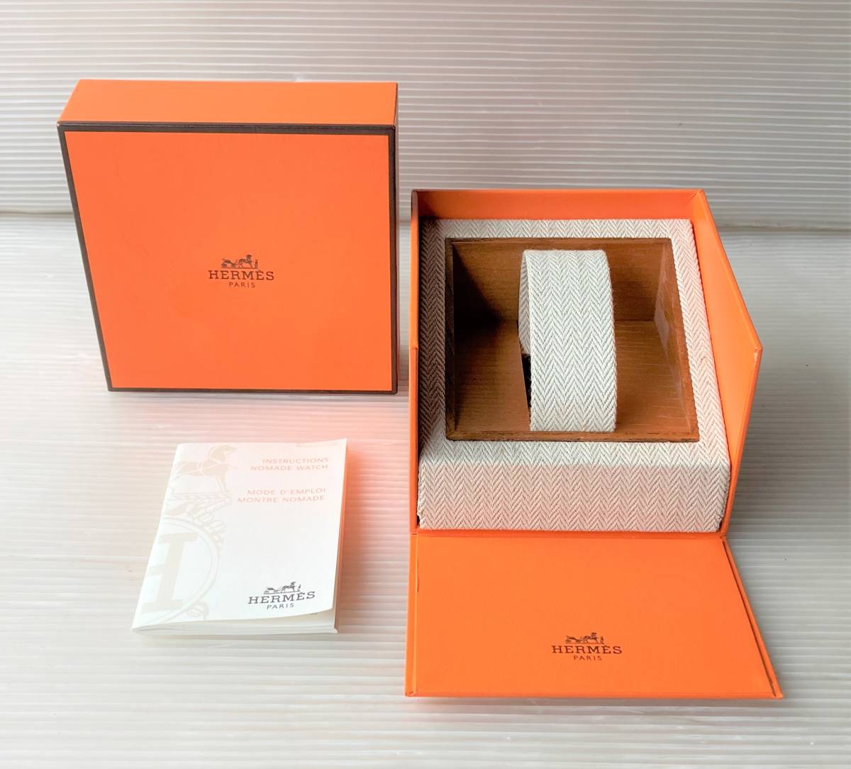 ヤフオク! - 【HERMES】エルメス 時計 ボックス 箱 中古品