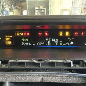 トヨタ プリウスα DAA-ZVW41W 純正スピードメーターパネル 走行距離162083km 769166-980 83800-47580の画像8