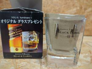 ★JOHNNIE WALKER／ジョニーウォーカー・BLACK LABEL　グラス★☆C-10