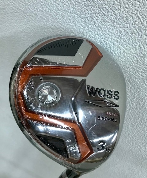 NO.88 送料、税込! 新品WOSS MO-03 DISTANCEフェアウェイクラブ#3